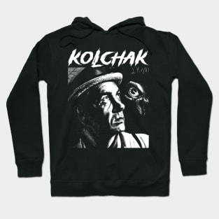 Pencil White Kolchak Adventure horor Hoodie